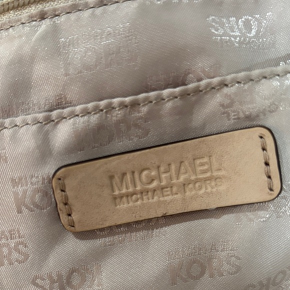 Michael Kors Dark Brown Tote with Gold Accents - Picture 5 of 8